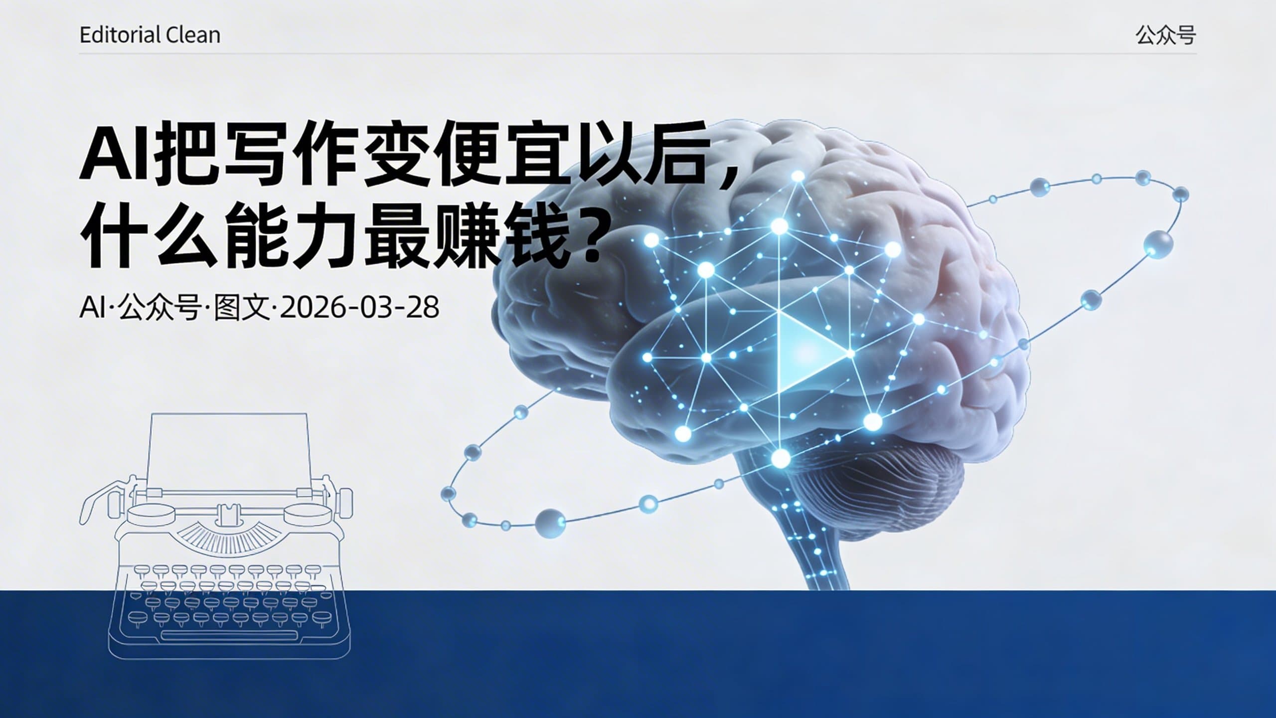 AI把写作变便宜以后,什么能力最赚钱?