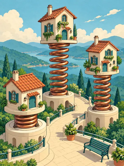 弹簧上的小城