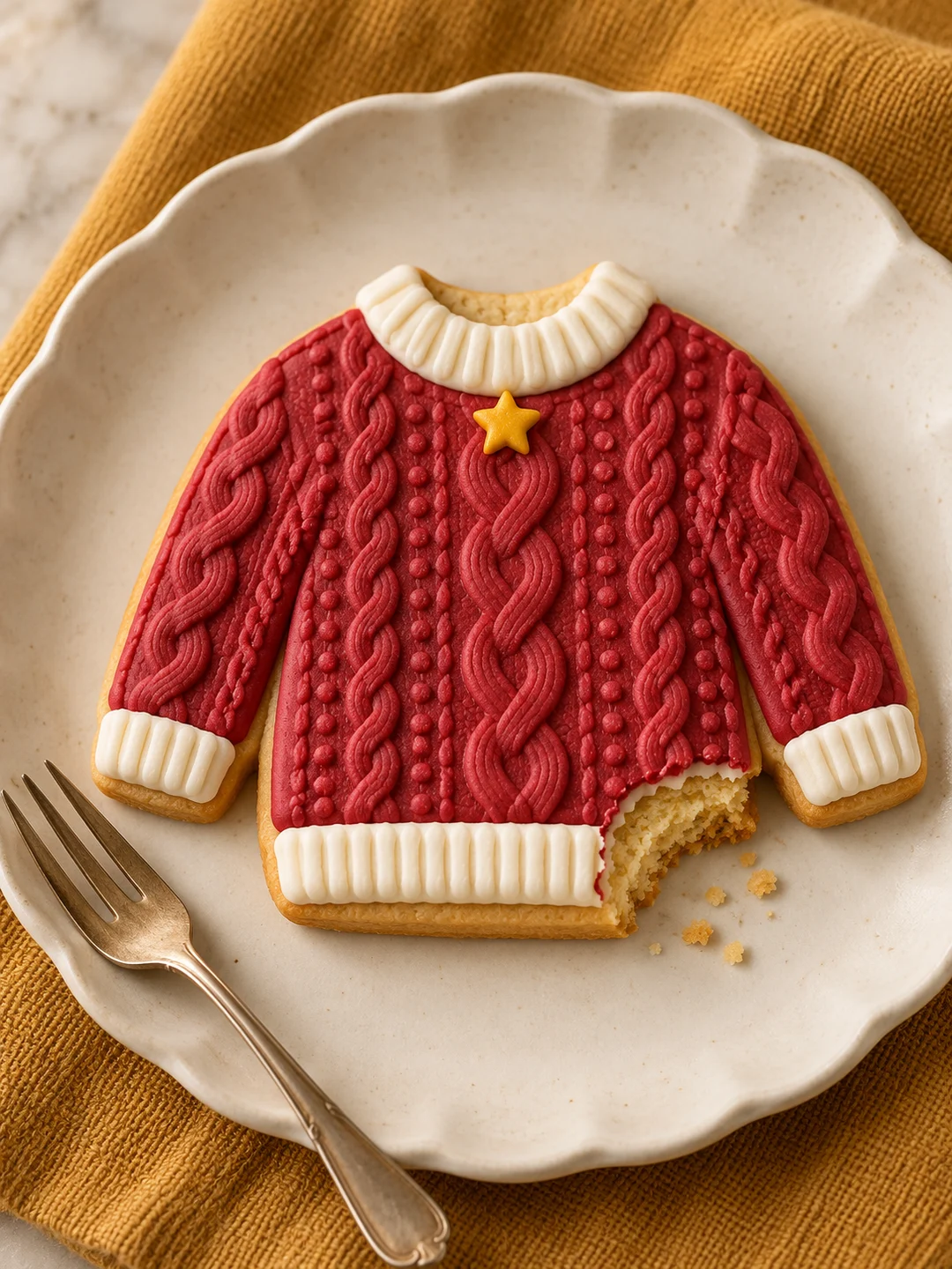 毛衣糖霜饼干