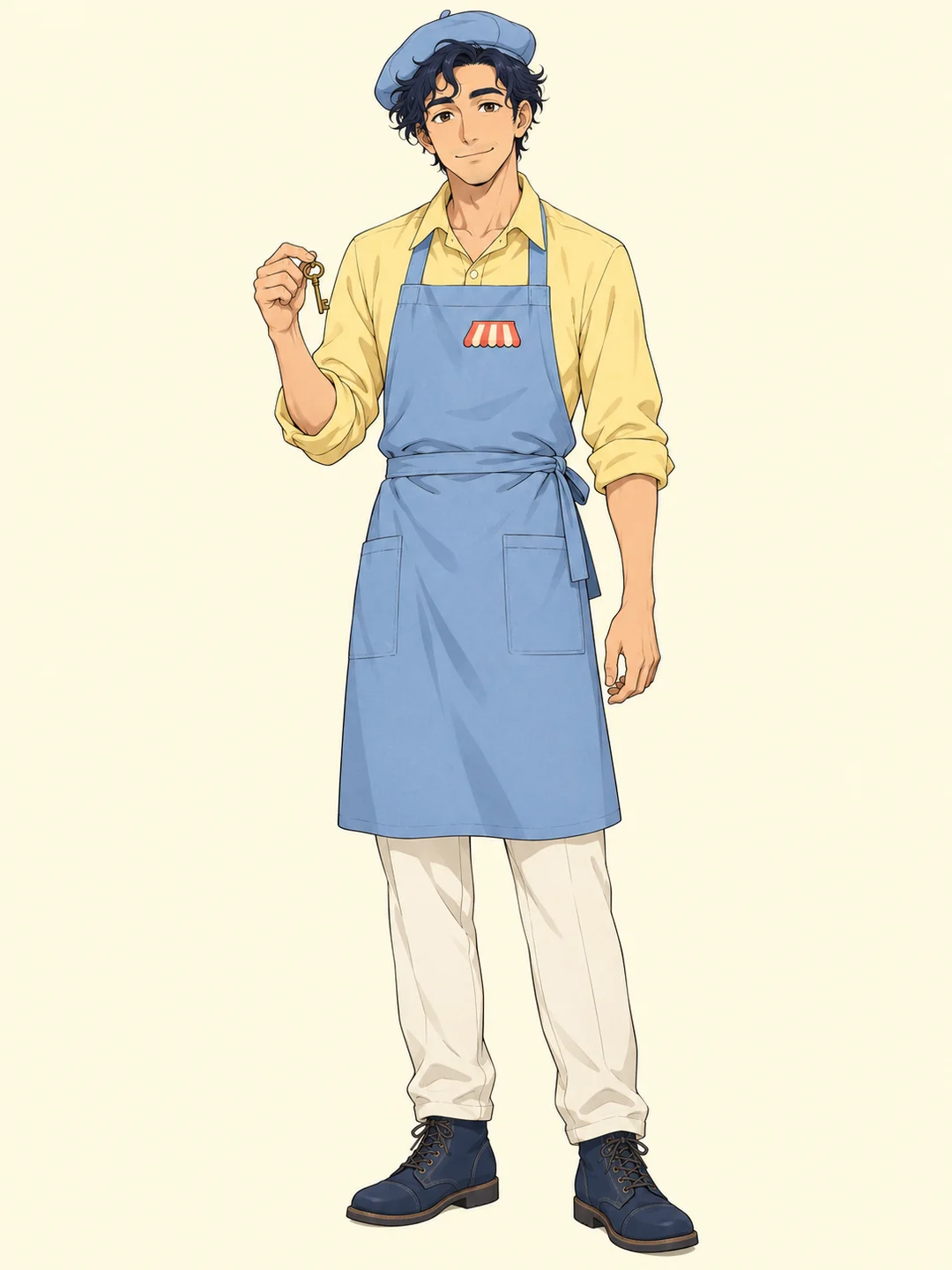 小店管理员阿铺母版