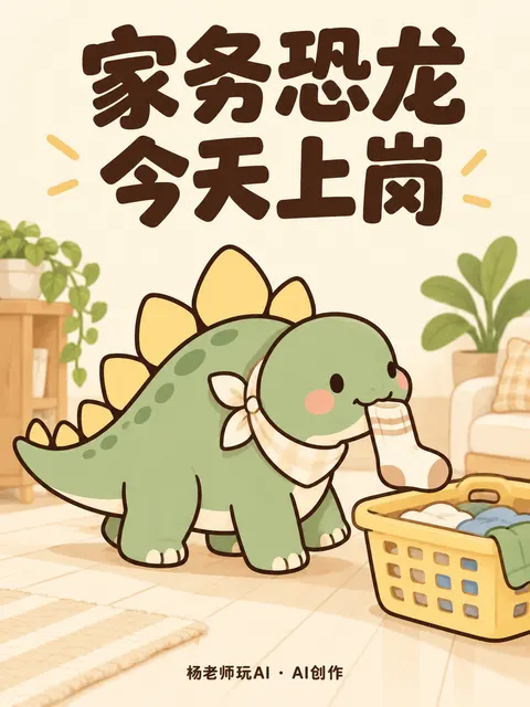 家务恐龙封面