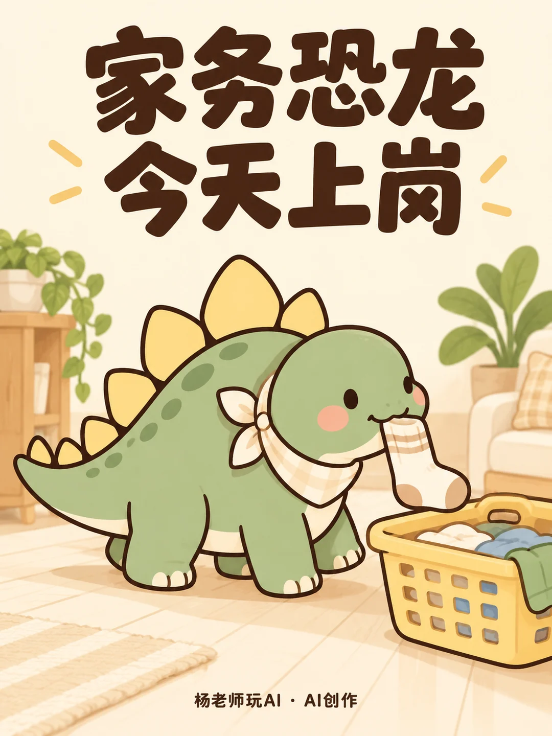 家务恐龙封面