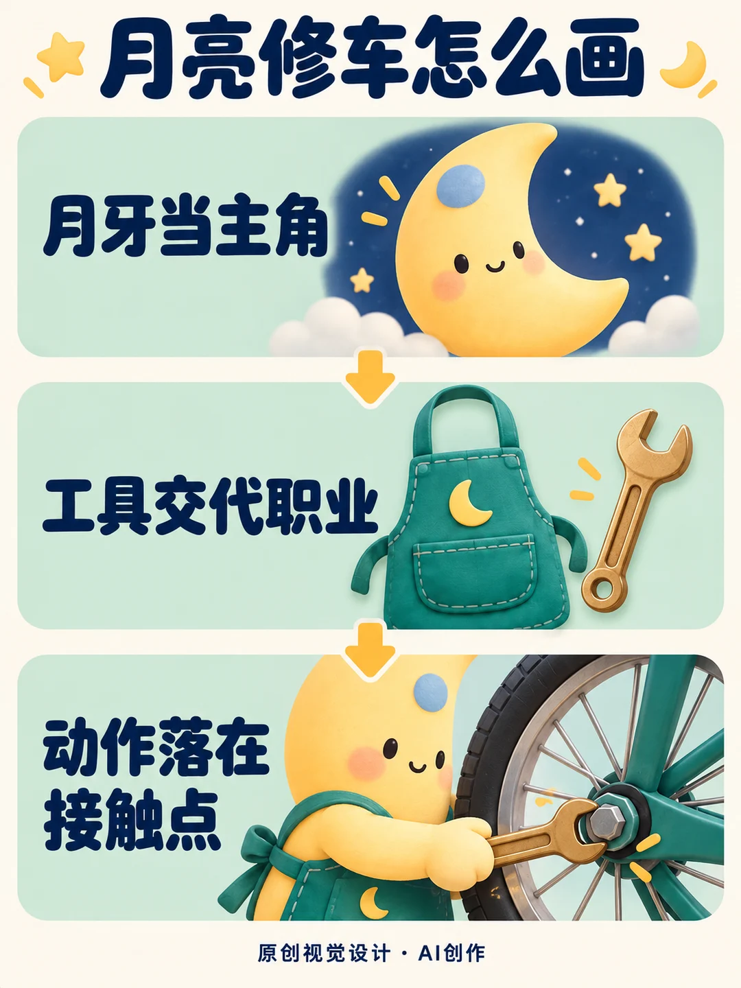 月亮修车设计法